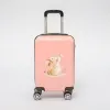 Grott Чемодан на 4-х колесах (розовый)