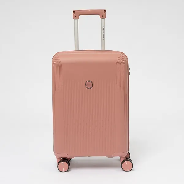 Francesco Molinary Чемодан на 4-х колесах (розовый)
