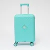 Valigetti Чемодан на 4-х колесах (бирюза)