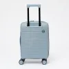 Francesco Molinary Чемодан на 4-х колесах (голубой)