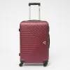Valigetti Чемодан на 4-х колесах (бордовый)