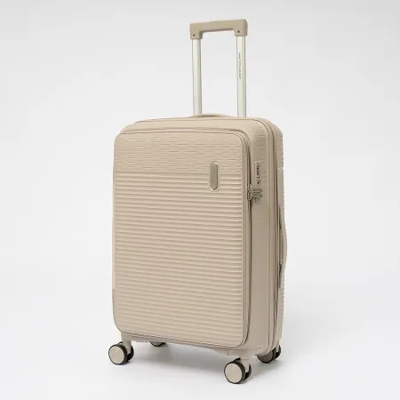 Francesco Molinary Чемодан на 4-х колесах (бежевый)