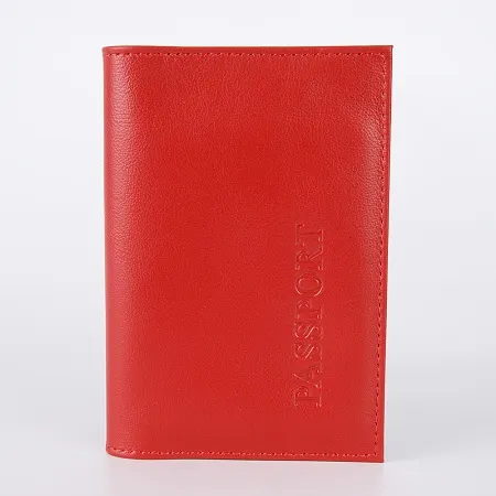 Poshete Обложка на паспорт (красный)