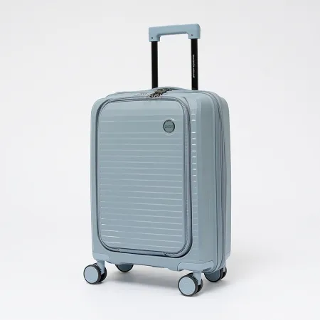 Francesco Molinary Чемодан на 4-х колесах (голубой)