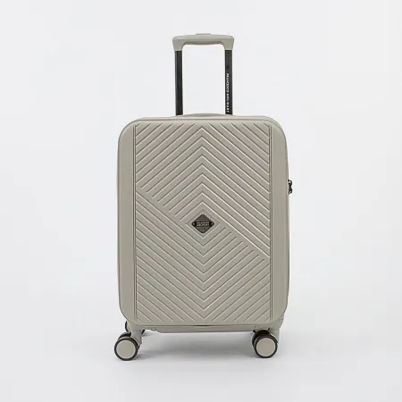 Francesco Molinary Чемодан на 4-х колесах (светло-серый)
