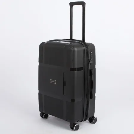Francesco Molinary Чемодан на 4-х колесах (черный)