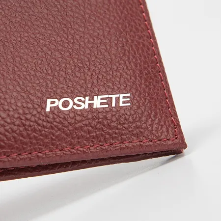 Poshete Зажим для денег (бордовый)
