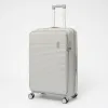 Francesco Molinary Чемодан на 4-х колесах (серебряный)
