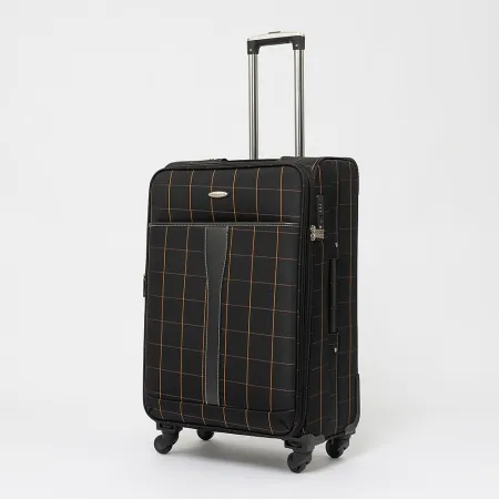 Francesco Molinary Чемодан на 4-х колесах (черный)