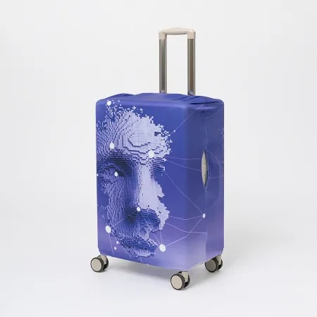 Grott Чехол для чемодана (синий)
