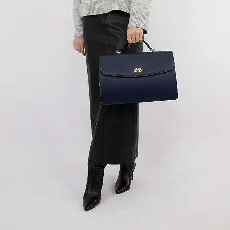 Francesco Molinary Портфель (синий)