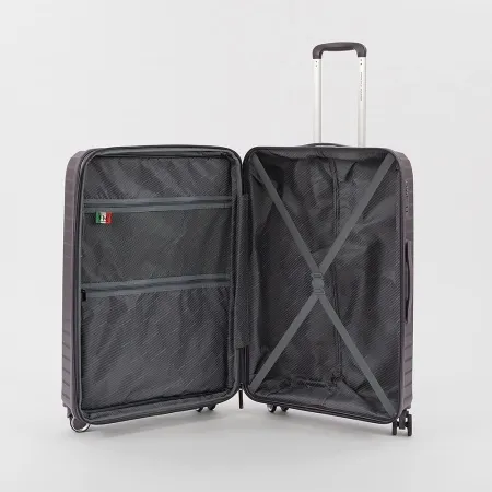 Francesco Molinary Чемодан на 4-х колесах (фиолетовый)