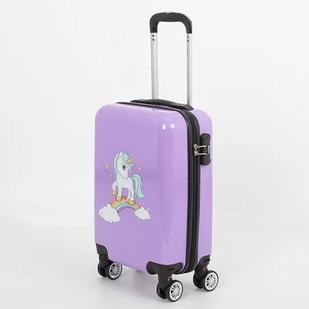 Grott Чемодан на 4-х колесах (сиреневый)