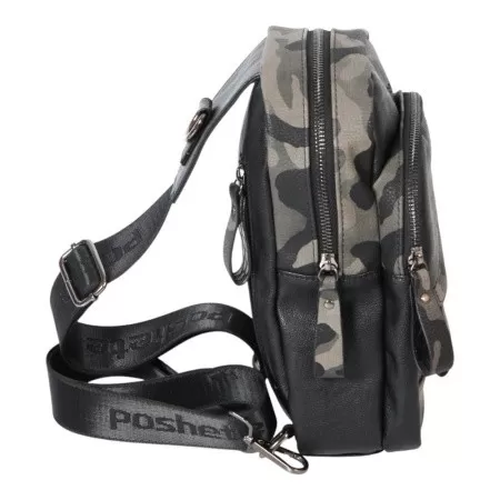Рюкзак однолямочный мужской Poshete арт. 3637004-ИК