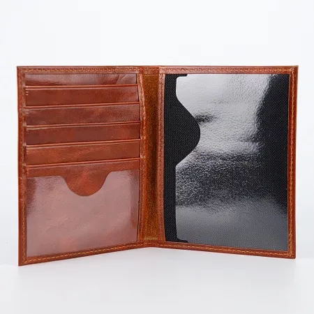 Poshete Обложка для автодокументов (коричневый)