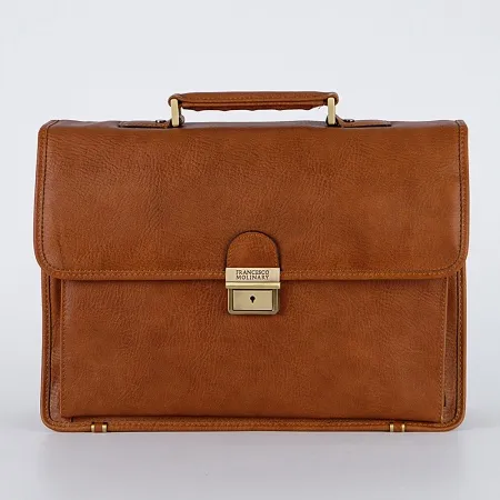 Francesco Molinary Портфель (коричневый)
