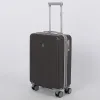 Grott Чемодан на 4-х колесах (серый)