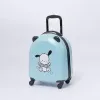 Ecotope Чемодан на 4-х колесах (голубой)