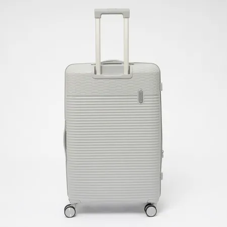 Francesco Molinary Чемодан на 4-х колесах (серебряный)