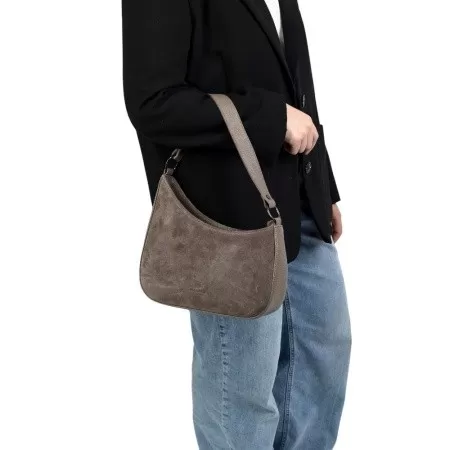 Сумка женская натуральная замша Valigetti арт. 8111080.37