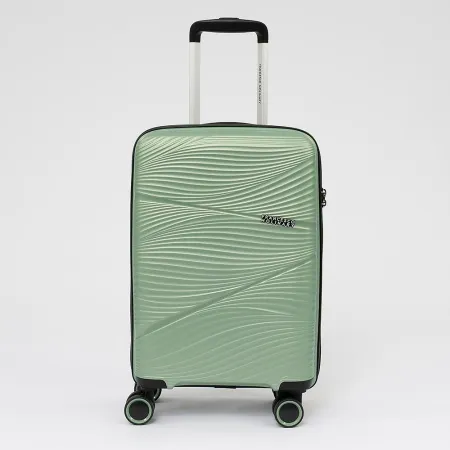 Francesco Molinary Чемодан на 4-х колесах (светло-зеленый)