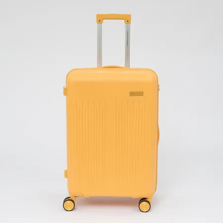 Francesco Molinary Чемодан на 4-х колесах (желтый)