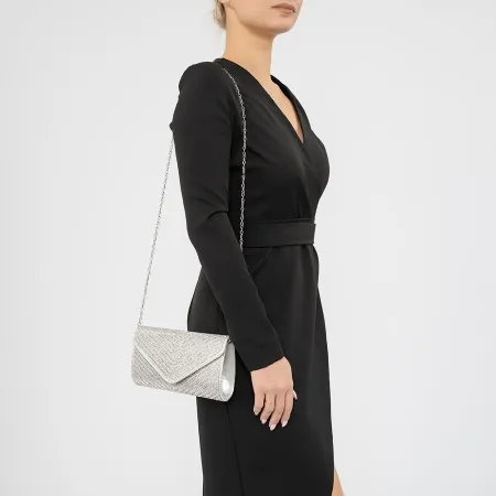 Passo Avanti Клатч (серебряный)