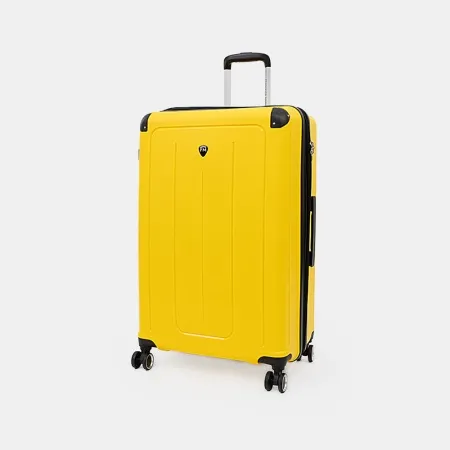 Francesco Molinary Чемодан на 4-х колесах (желтый)
