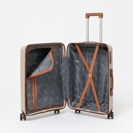 Valigetti Чемодан на 4-х колесах (бежевый)