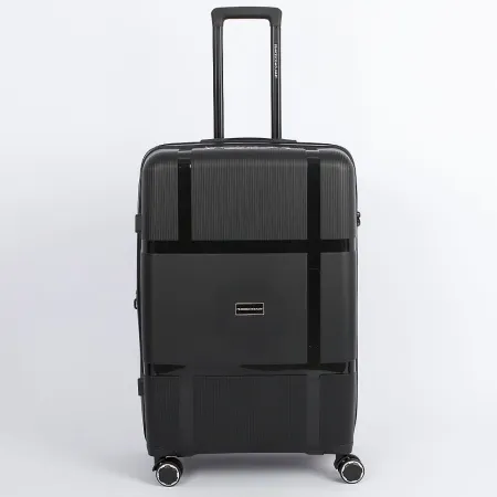 Francesco Molinary Чемодан на 4-х колесах (черный)