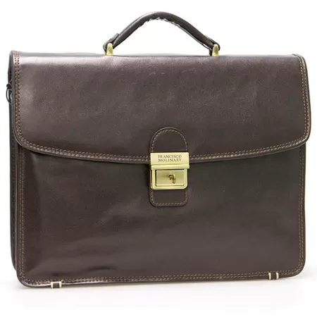 Кожаный портфель Francesco Molinary арт. 01131022 Кожаный портфель Francesco Molinary арт. 01131022