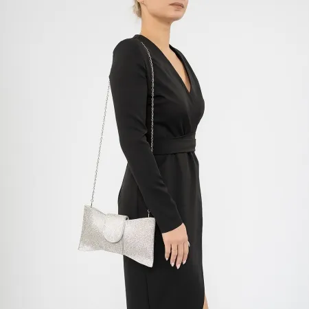 Passo Avanti Клатч (серебряный)