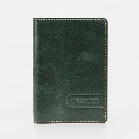 Poshete Обложка на паспорт (зеленый)