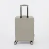 Francesco Molinary Чемодан на 4-х колесах (светло-серый)