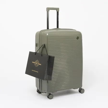 Francesco Molinary Чемодан на 4-х колесах (зеленый)