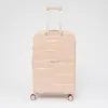 Francesco Molinary Чемодан на 4-х колесах (розовый)