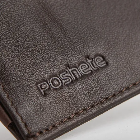 Poshete Чехол для пропуска (коричневый)