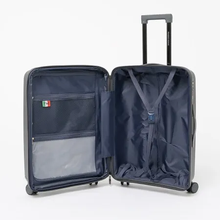 Francesco Molinary Чемодан на 4-х колесах (серый)