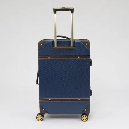 Francesco Molinary Чемодан на 4-х колесах (синий)