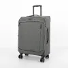 Francesco Molinary Чемодан на 4-х колесах (серый)