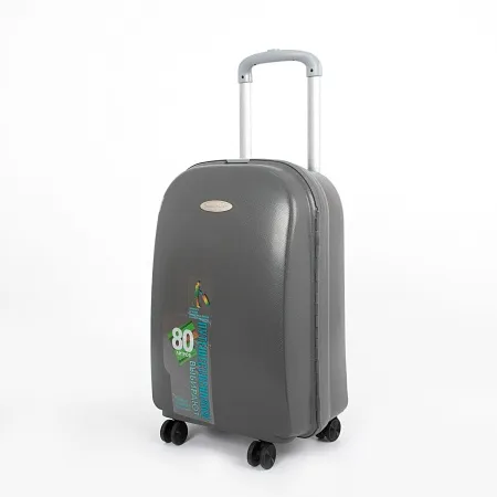 Francesco Molinary Чемодан на 4-х колесах (серый)