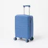 Francesco Molinary Чемодан на 4-х колесах (синий)