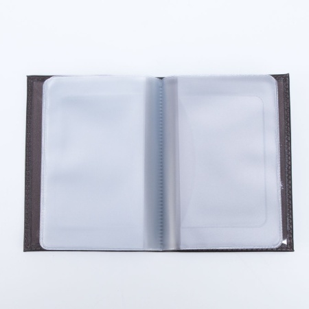 Poshete Обложка для автодокументов (коричневый)