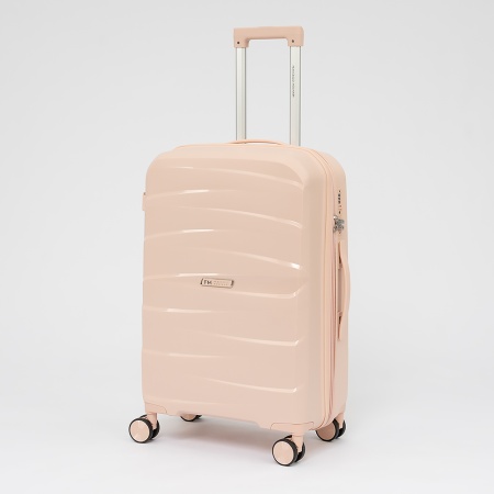 Francesco Molinary Чемодан на 4-х колесах (розовый)
