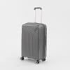Francesco Molinary Чемодан на 4-х колесах (серый)