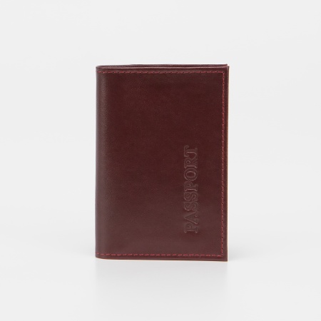 Francesco Molinary Обложка на паспорт (бордовый)