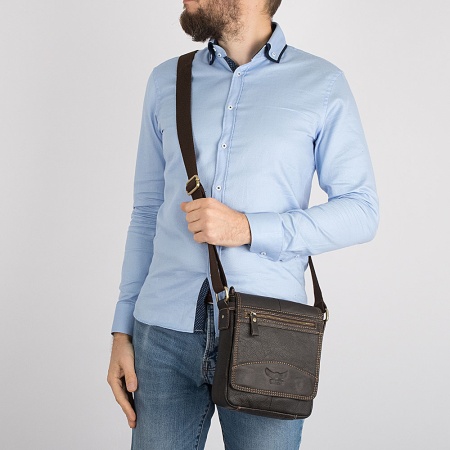 Poshete Сумка-планшет (коричневый)