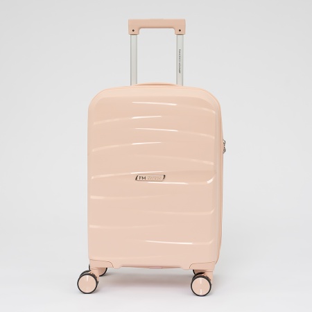 Francesco Molinary Чемодан на 4-х колесах (розовый)