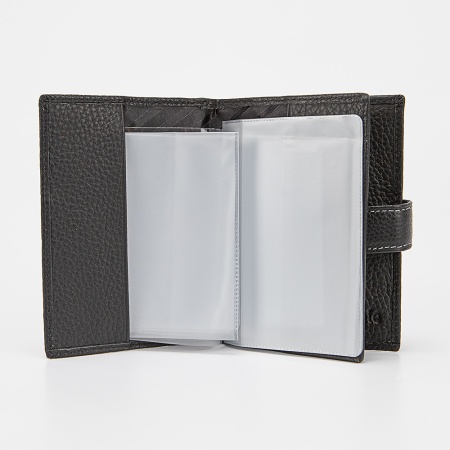 Poshete Обложка для паспорта и автодок (черный)