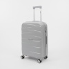 Francesco Molinary Чемодан на 4-х колесах (светло-серый)